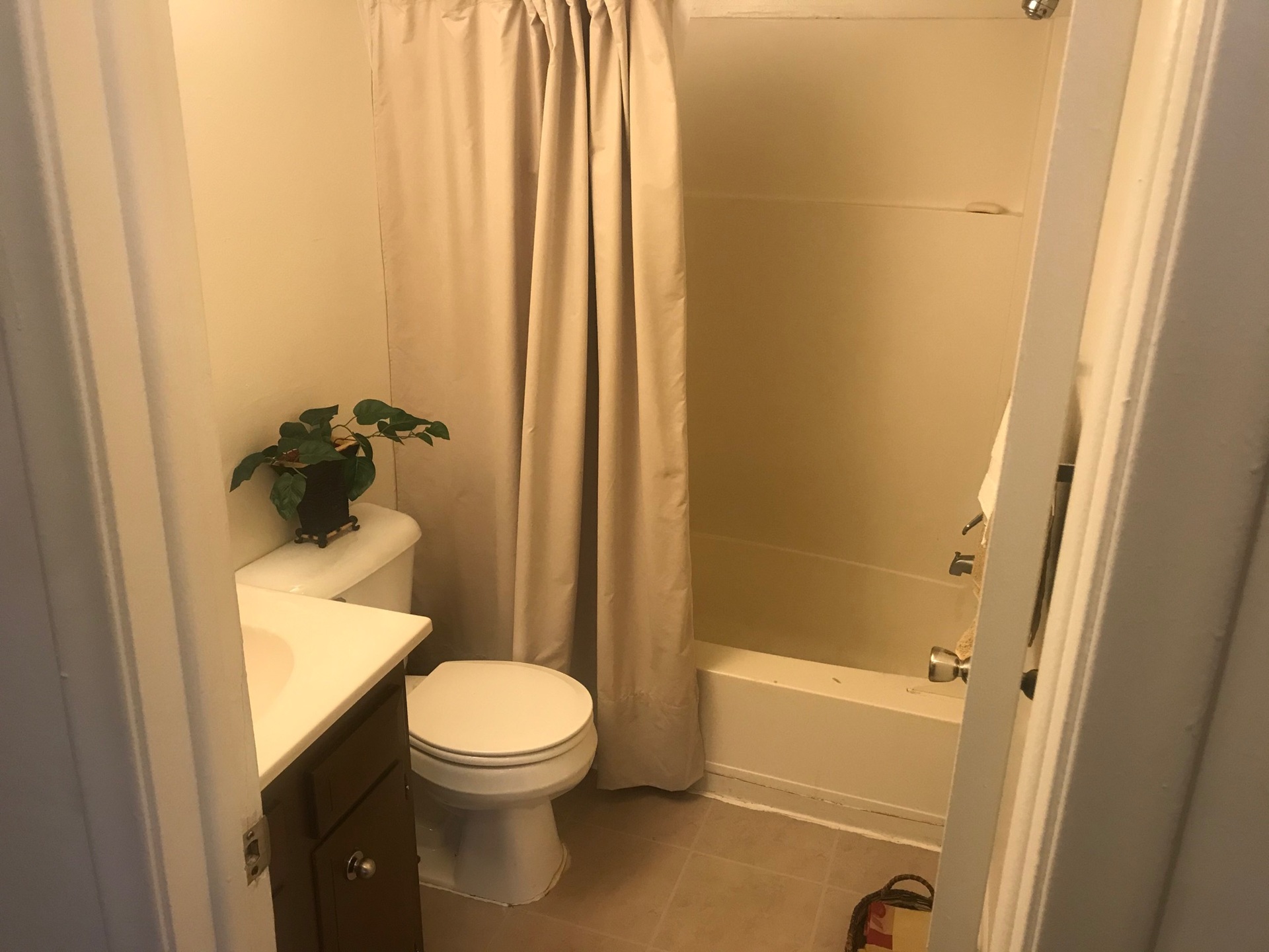 Sugartree Apartments bathroom in Mount Morris Michigan