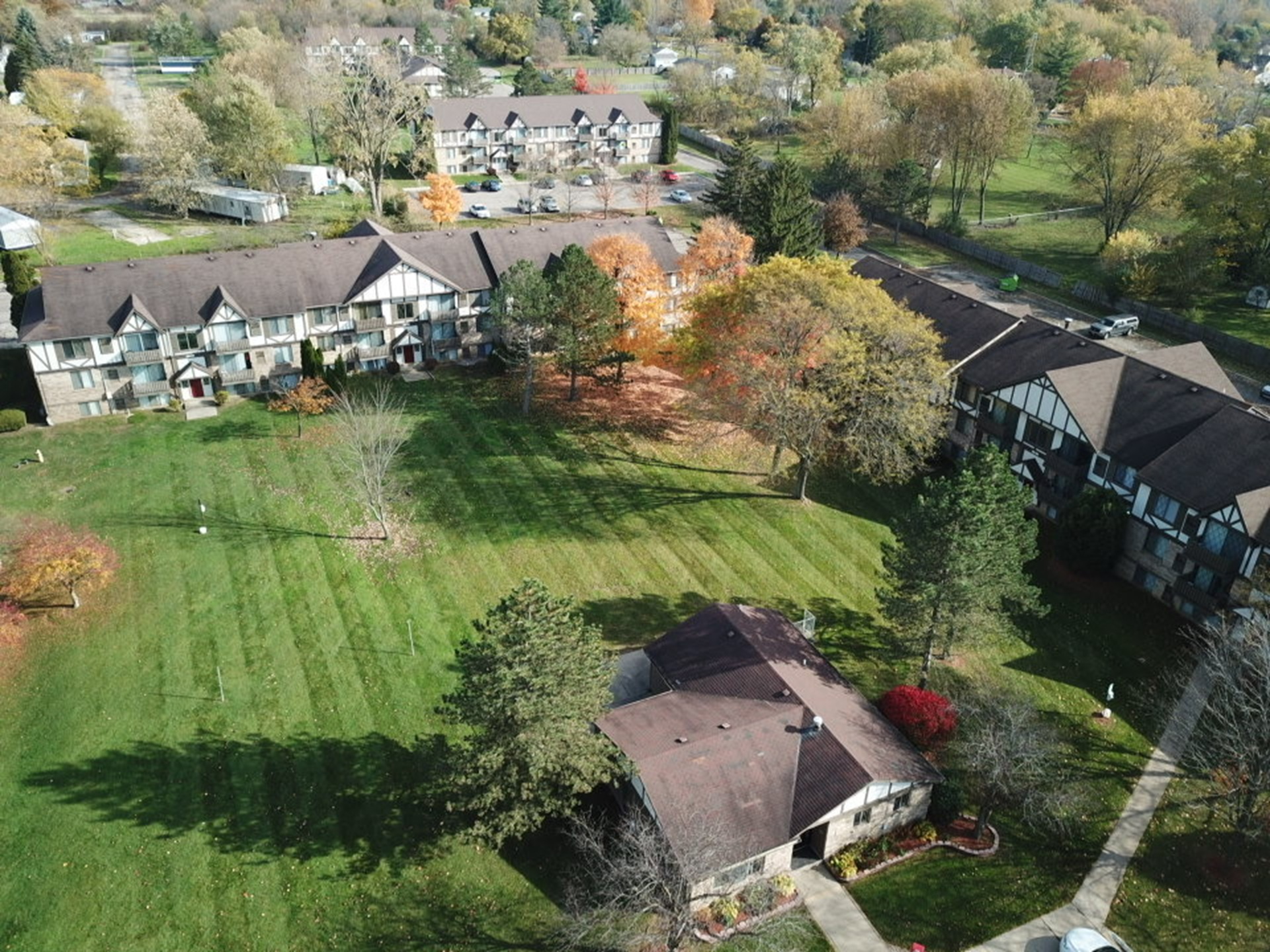 Sugartree Apartments exterior in Mount Morris Michigan