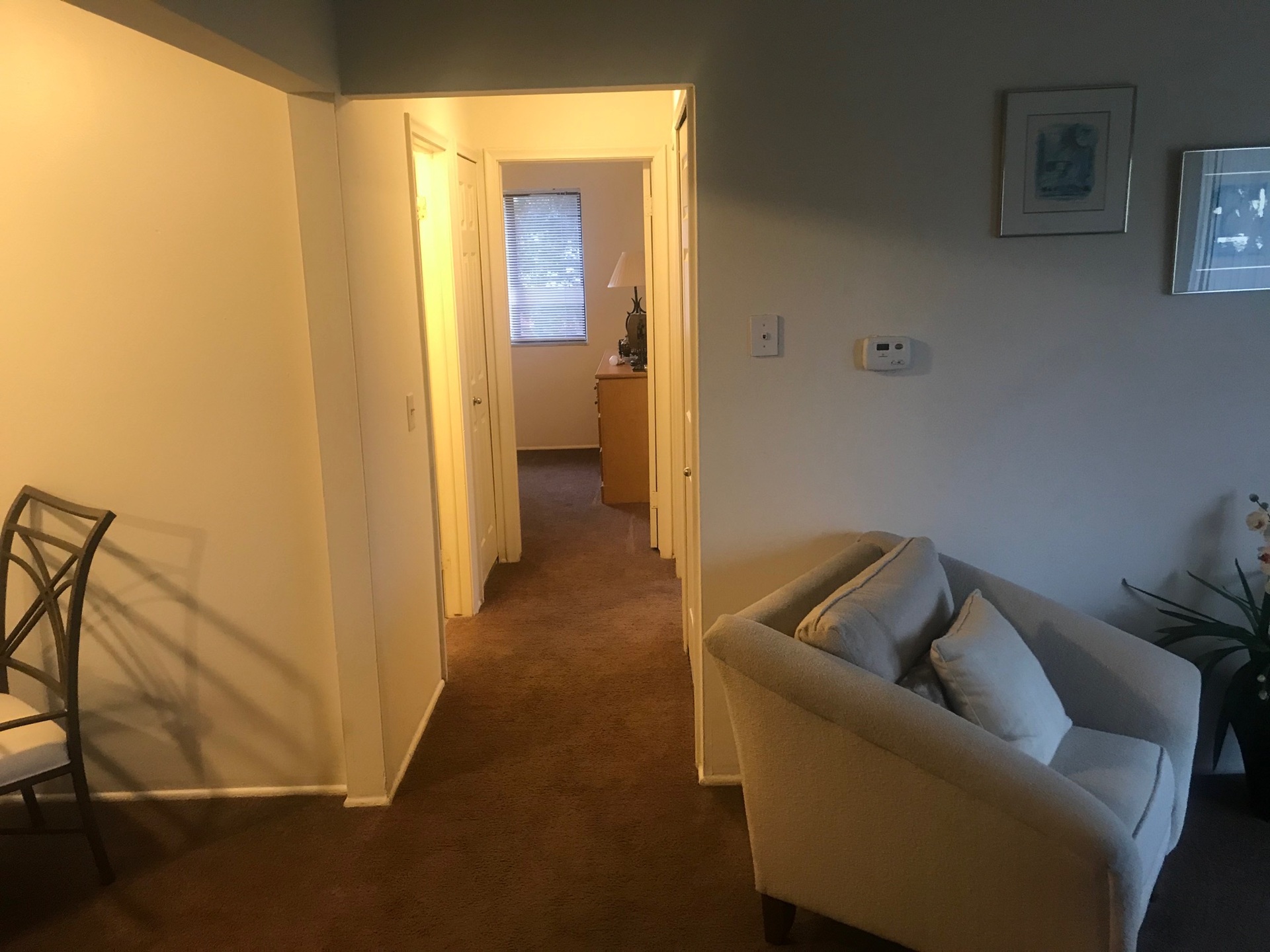 Sugartree Apartments living room in Mount Morris Michigan