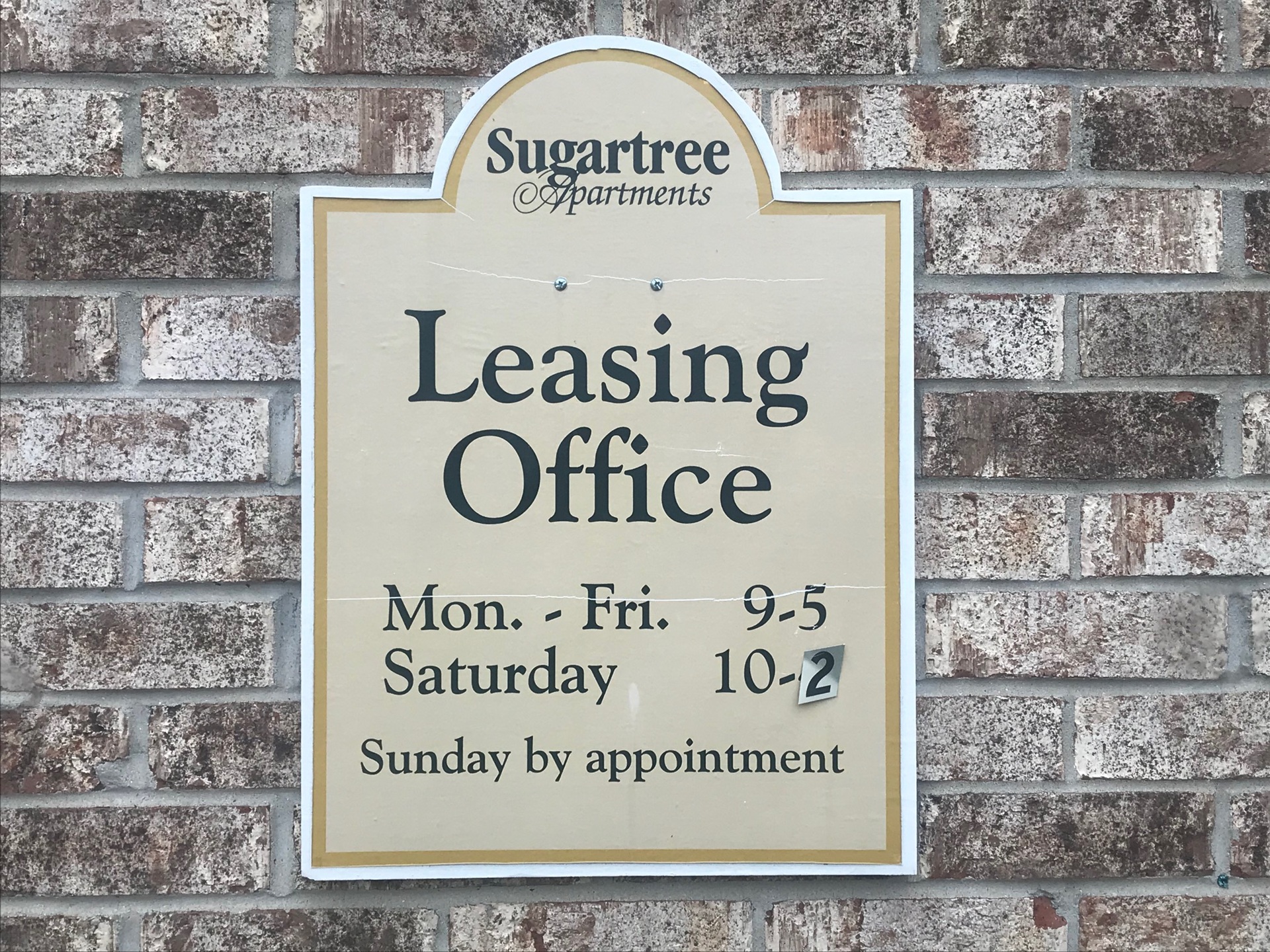 Sugartree Apartments office in Mount Morris Michigan